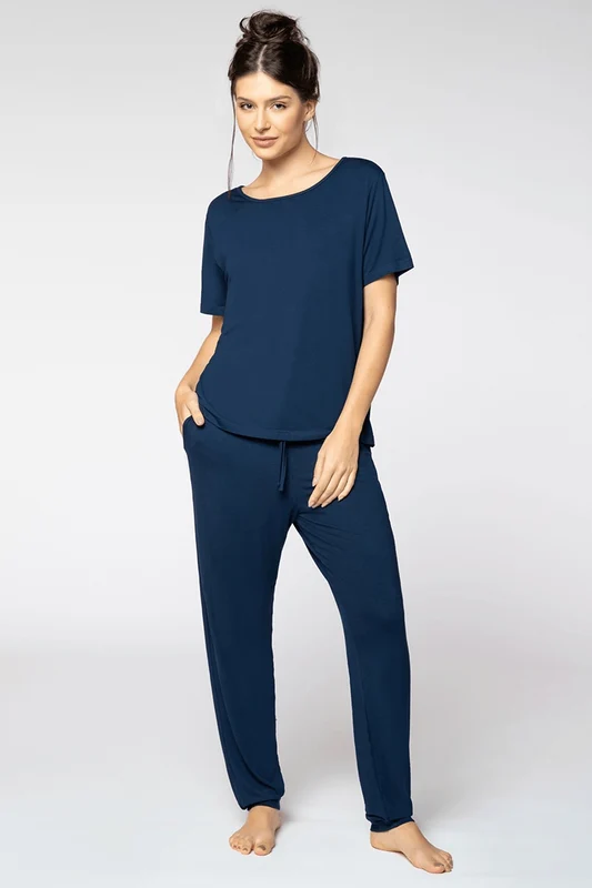 Pijama Lupo AF Longo Jogger Marinho / M (40 a 42)