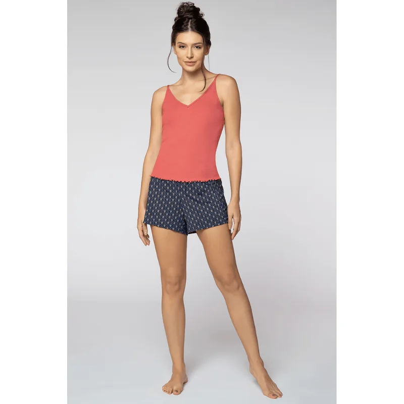 Pijama Lupo AF Sh.Doll Gravataria Tamanho: GG (48 a 50) | Cor: Goiaba