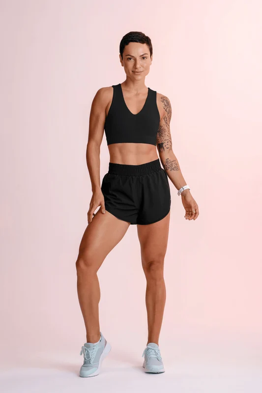 Top Lsport Transpasse Laser Feminino Preta - 9990 / P