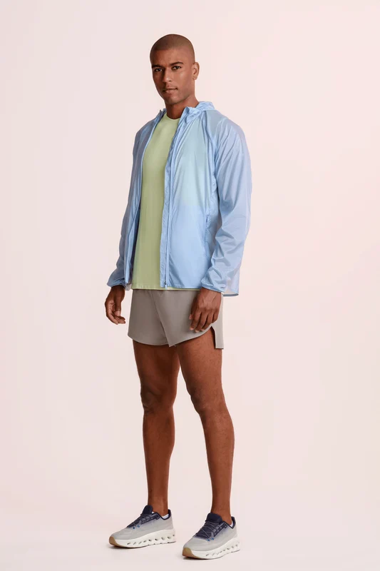 Jaqueta Translúcida Packable Masculina Ii Azul Céu / G