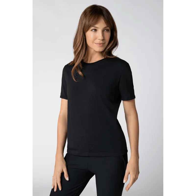 Camiseta Básica Algodão Feminina Lupo Tamanho: M (40 a 42) | Cor: Preto