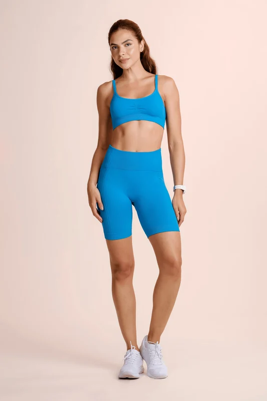 Bermuda Basic Fit Azul Caribe / G