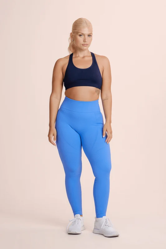 Calça Legging Lsport Essential Azul Leblon - 2731 / M
