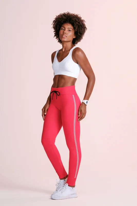 Calça Legging Act Seamless Vermelho Claro / M