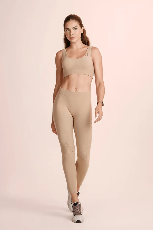 Calça Lupo Feminino Energy Raschel Chocolate - 6610 / P