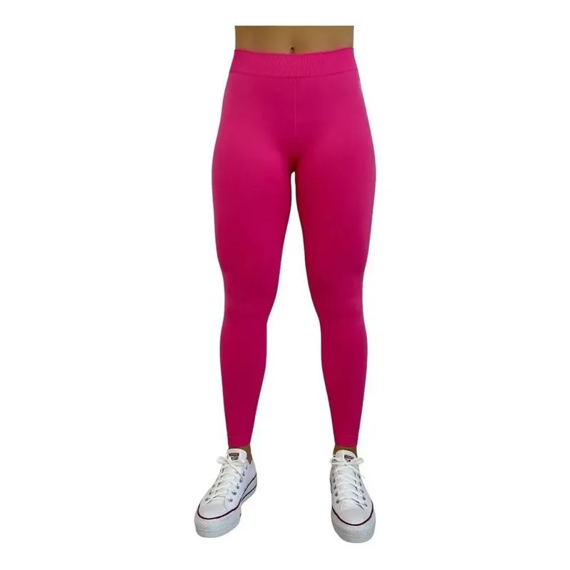 Calça Legging Feminina Lupo Control VB Fitness Academia M. / rosa