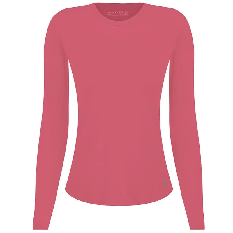 Camiseta Lupo T-Shirt Repelente UV Feminina 77028-003 Coral XG