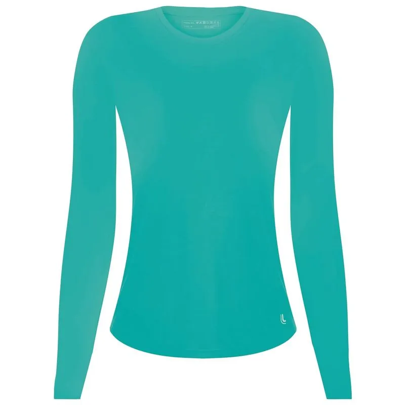 Camiseta Lupo T-Shirt Repelente UV Feminina 77028-003 Verde splash XG