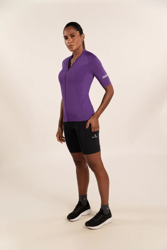 T-shirt Lsport Feminino Cycle Roxo / G