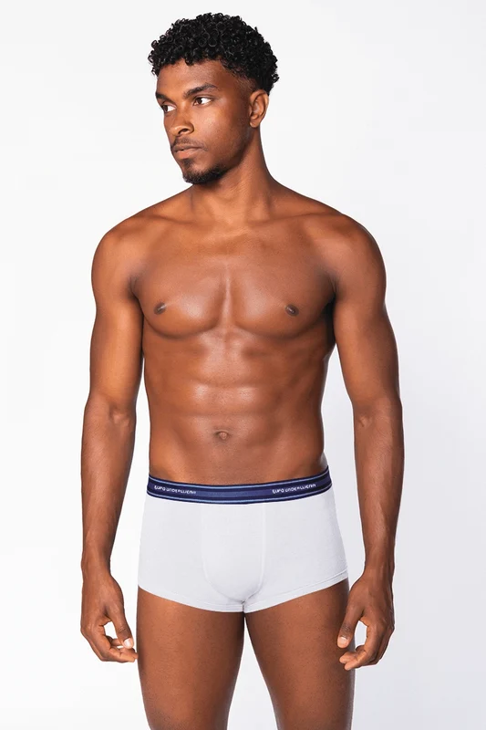Cueca Adulto Sunga Algodão Com Elastano Cós Mini Lupo Branca / P (38 a 40)