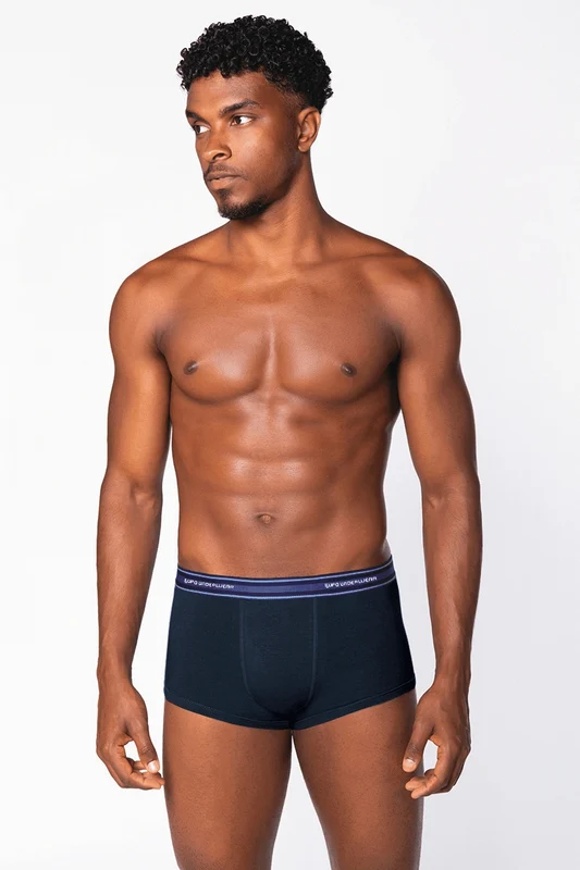 Cueca Adulto Sunga Algodão Com Elastano Cós Mini Lupo Marinho / M (42 a 44)