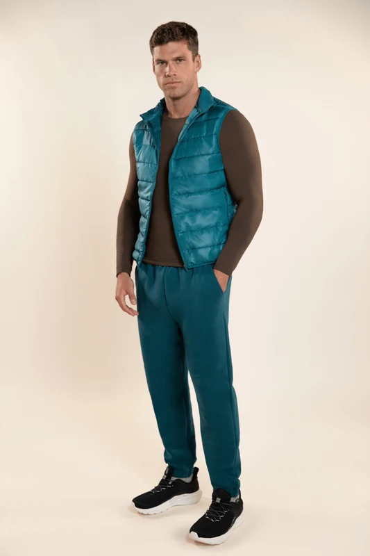 Colete Run Basic Masculino Verde Oliva / P