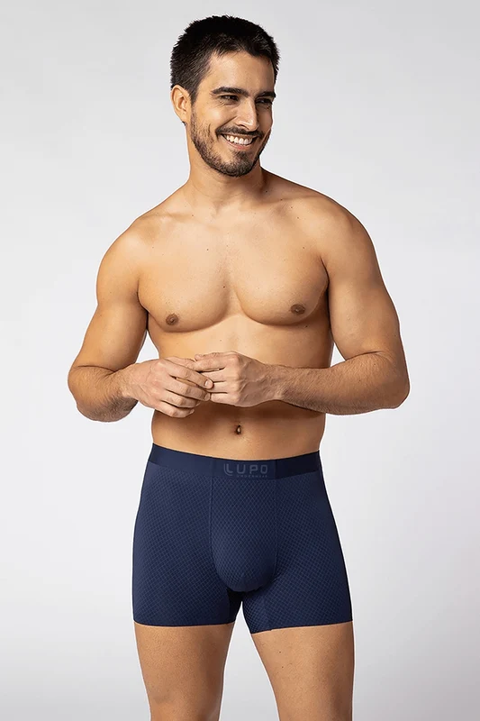 CUECAS BOXER MASCULINO ADULTO LUPO Marinho / G (46 a 48)