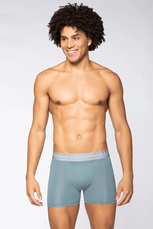 Cueca Boxer Adulto com Elastano Mineral / GG (50 a 52)