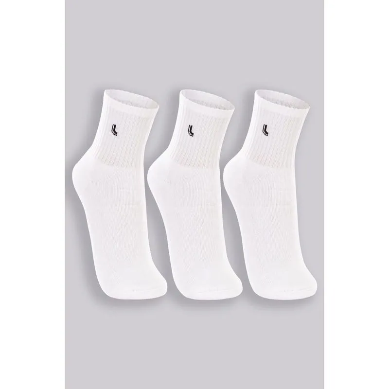 Kit3 Meia Lupo Au Sport - Branco