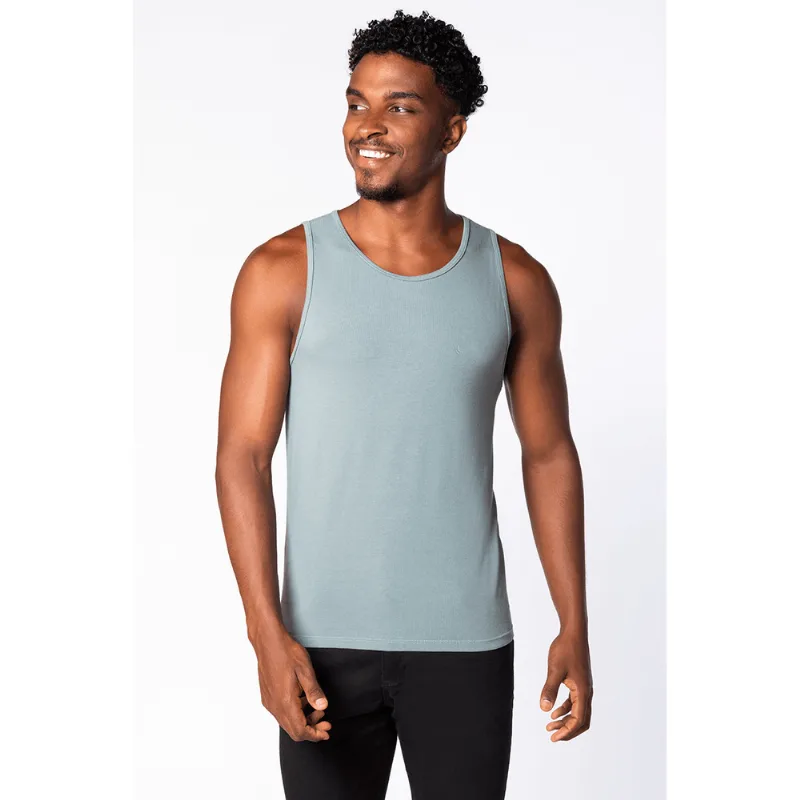 Regata Algodão com Elastano Masculina Lupo Tamanho: GG | Cor: Verde Mineral