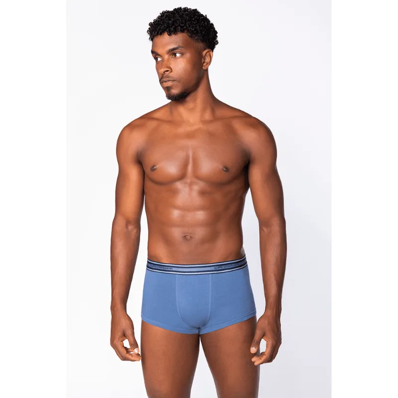 Cueca Sunga Algodão Masculina Lupo Tamanho: P | Cor: Azul