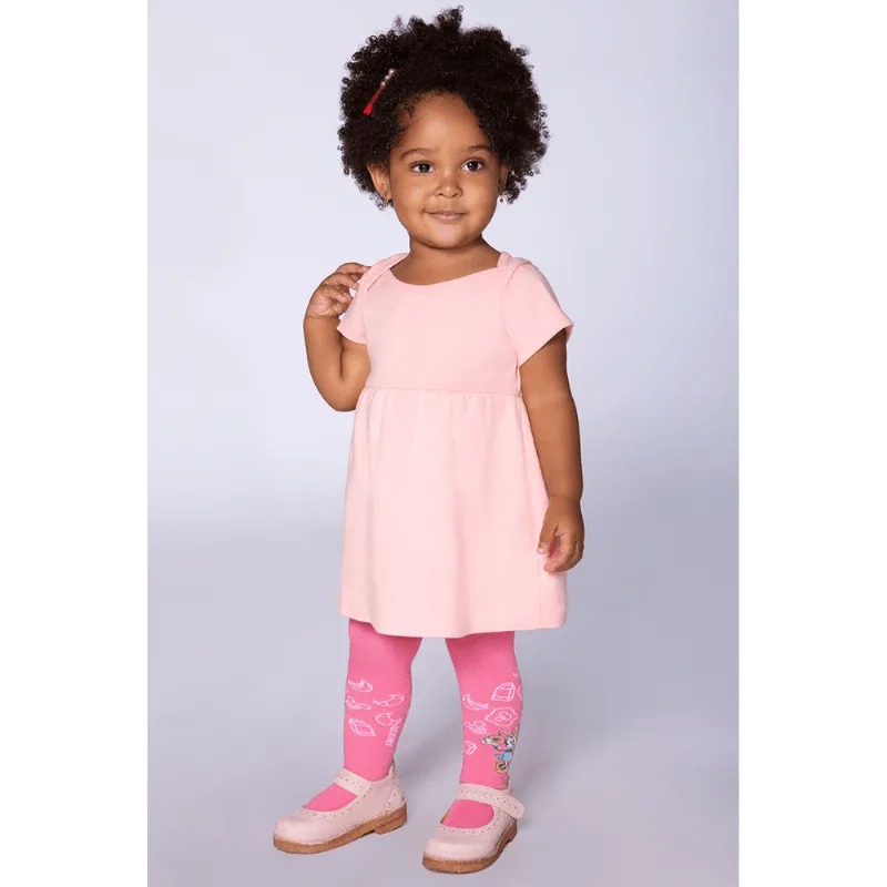 Meia-Calca Disney BF Lobinha Tamanho: RN | Cor: Pink