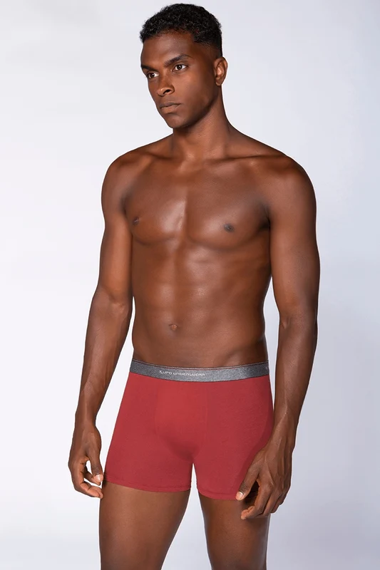 Cueca Boxer Adulto Com Elastano Cerâmica / GG (50 a 52)