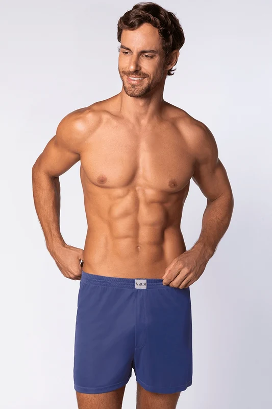 Samba-canção Poliamida Masculina Lupo Marinho / G (44 a 46)