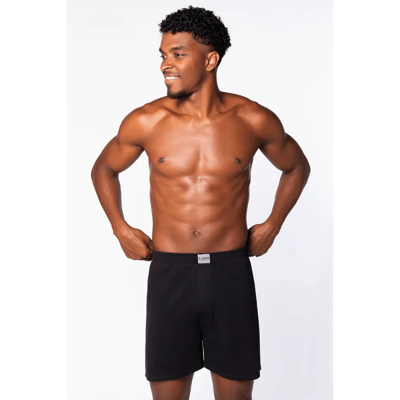 Samba-canção Algodão Masculina Lupo Tamanho: G | Cor: Preto