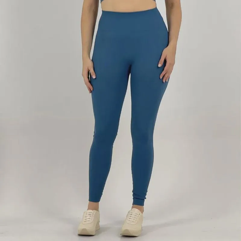 Calça Lupo Legging Cós Alto Long Canelada Feminina
