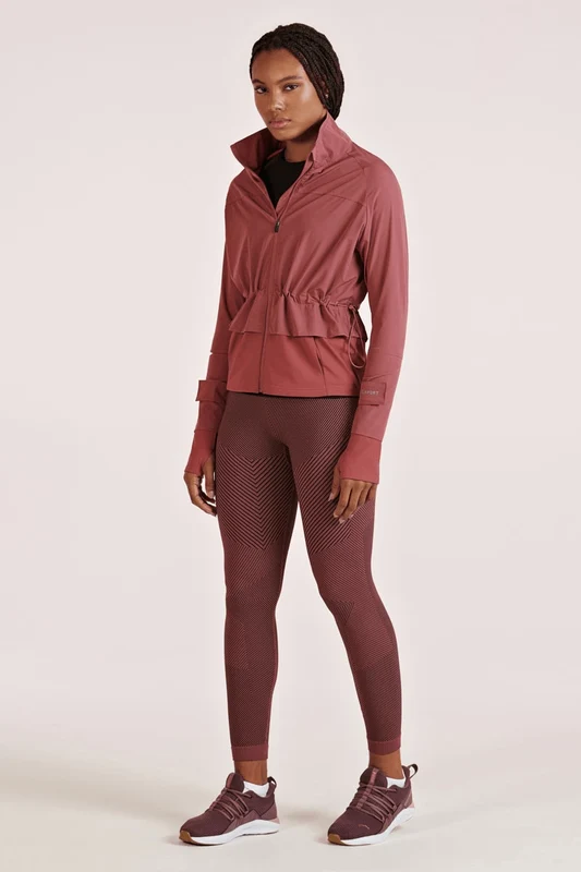 Jaqueta Running Feminina Rosa Nostalgia / M