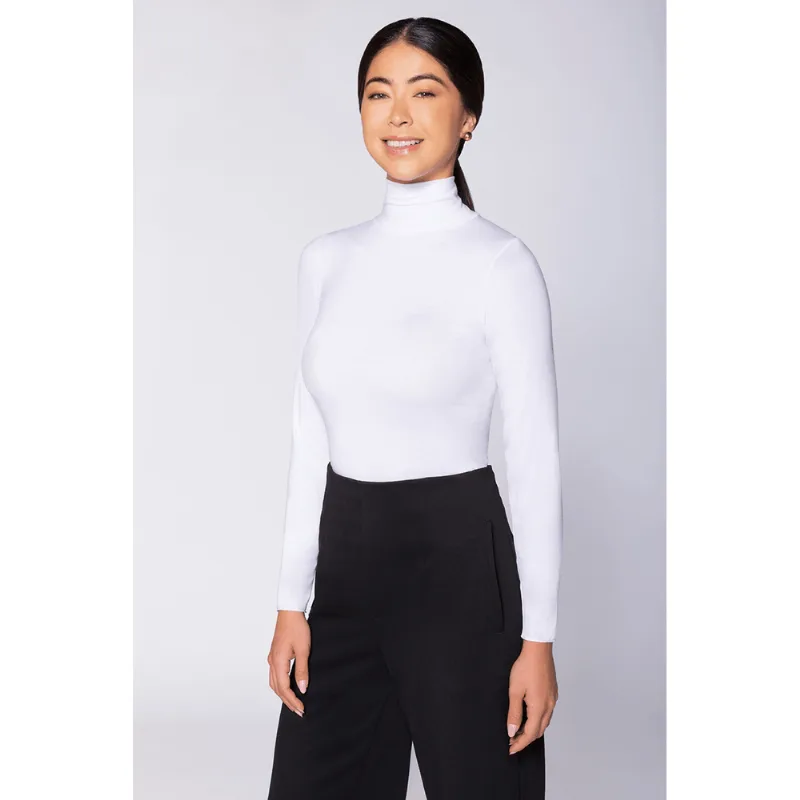 Blusa Modal Gola Alta Feminina Lupo Tamanho: M | Cor: Branca