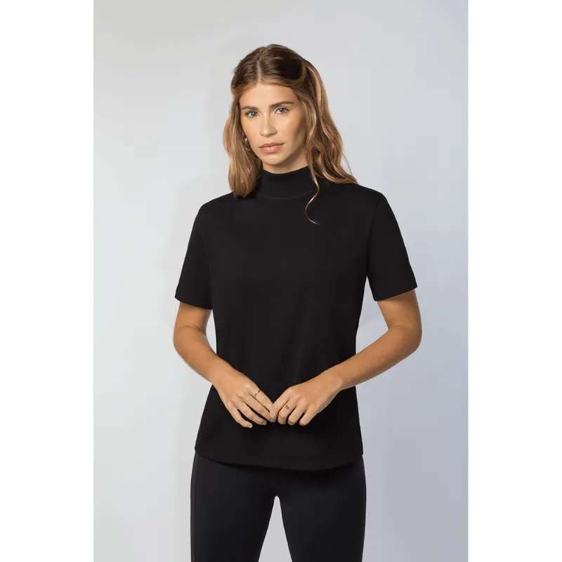 Camiseta Algodão Feminina Lupo Tamanho: P | Cor: Preto