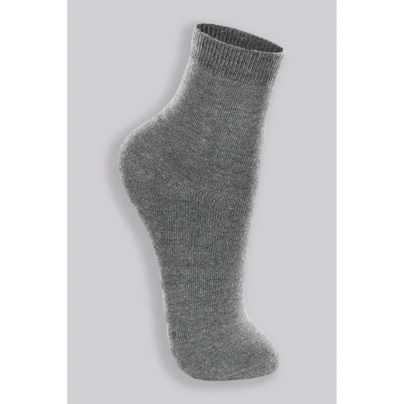 Meia Lupo KU Home Socks Tamanho: 810 (Calçados 30 a 36) | Cor: Cinza Chumbo