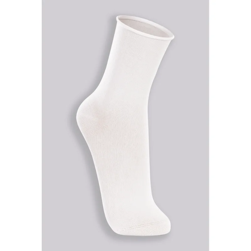 Meia Cano Longo Sem Punho Masculina Lupo Tamanho: GG | Cor: Branca