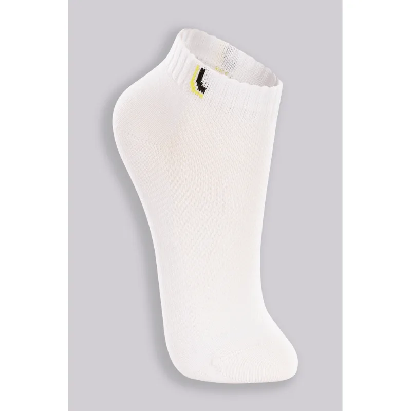 Meia Cano Curto Esportiva Infantil Masculina Lupo Tamanho: 8/10 | Cor: Branca