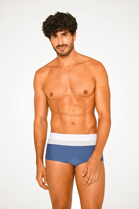 Sunga Beachwear Com Recorte Azul / GG (50 a 52)