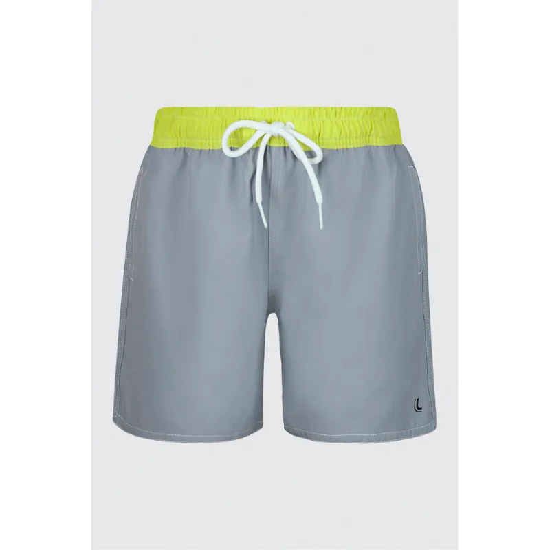 Short Magic Print Beachwear Lupo Kids Tamanho: 8 | Cor: Cinza - Lupo