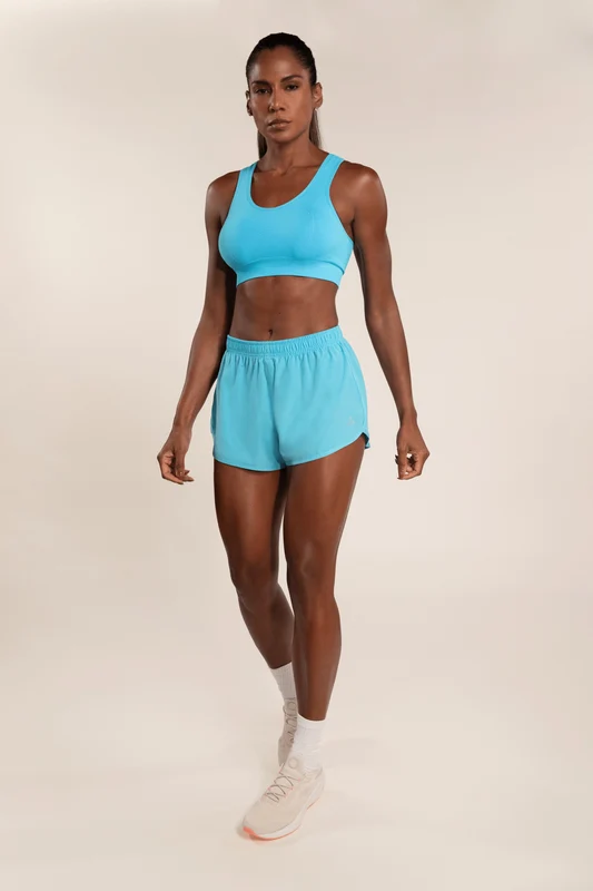 Shorts Basic Run Feminino Turquesa - 0600 / GG