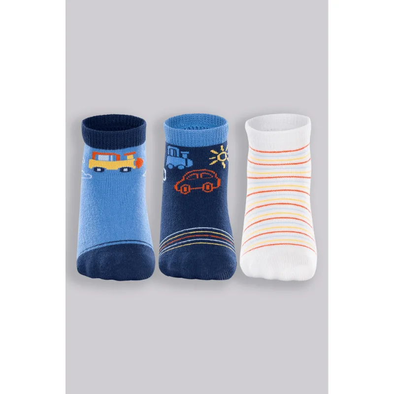 Meia Lupo Baby Kit3 Tamanho: U (Calçados 0 a 4 Meses) | Cor: Sortida