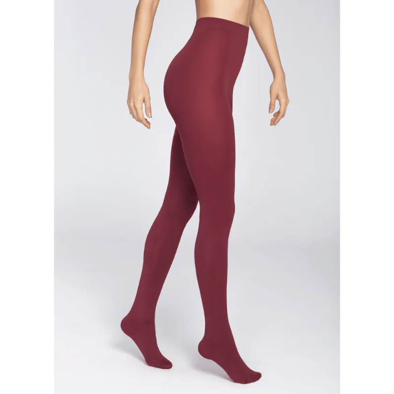 Meia-calça Opaca Fio 80 Tamanho: P | Cor: Carmim