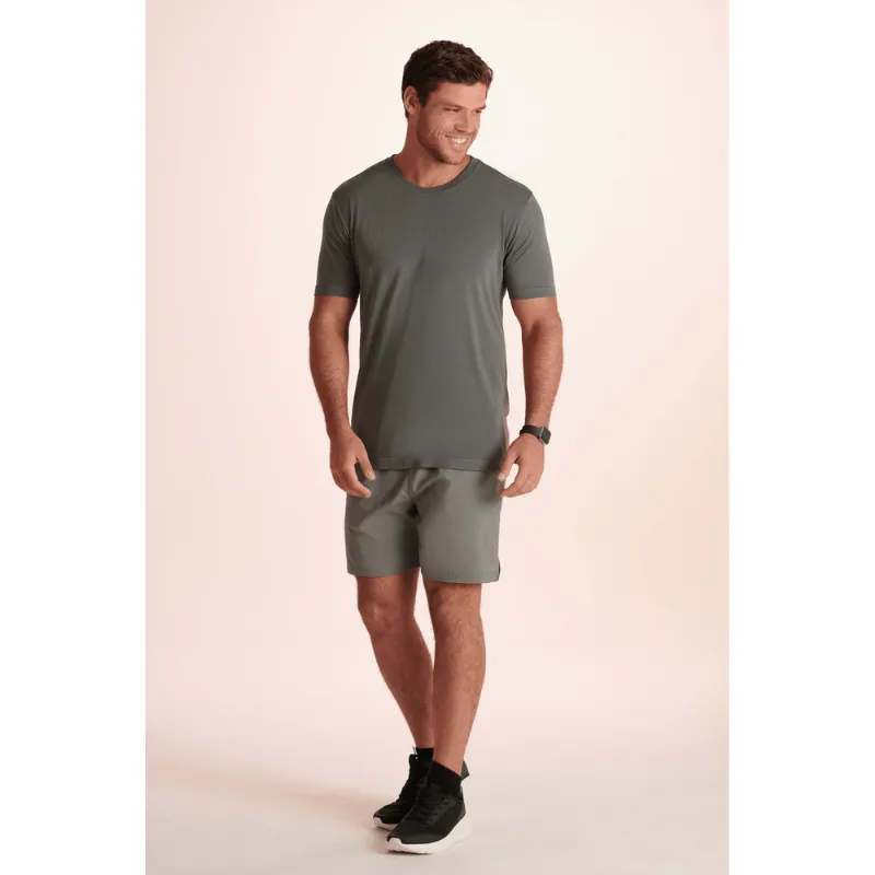 Camiseta Modal Unissex Lupo Tamanho: P | Cor: Chumbo