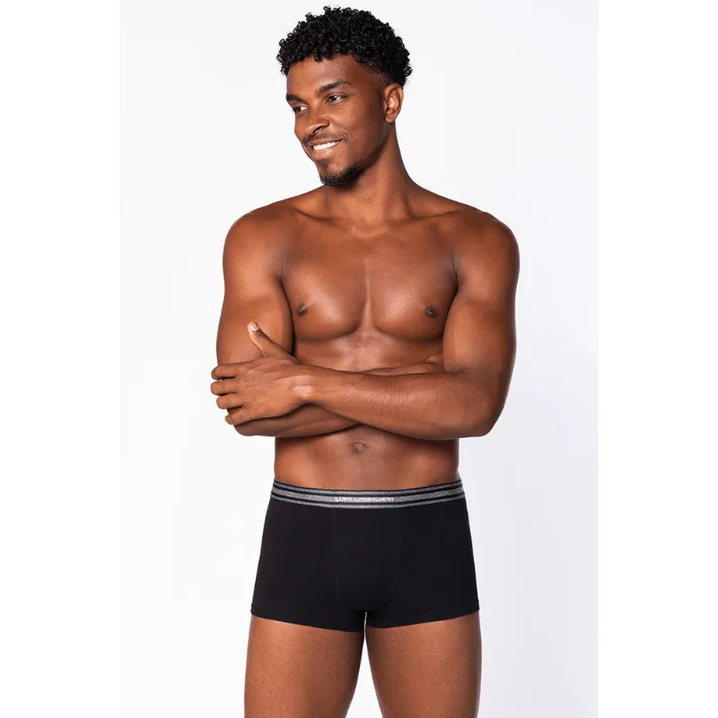 Cueca Sunga Algodão Masculina Lupo Tamanho: GG (50 a 52) | Cor: Preto