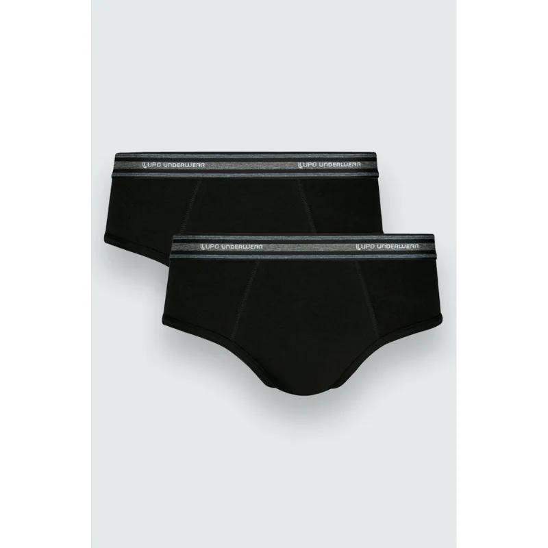 Kit 2 Cuecas Slip Masculina Lupo Tamanho: P (38 a 40) | Cor: Sortida