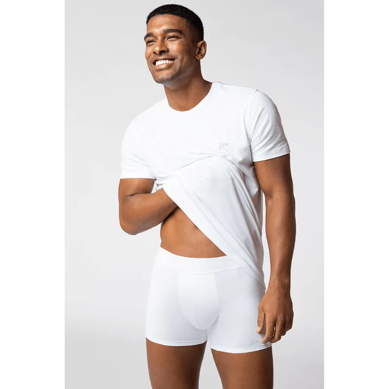 Cueca Cós Embutido Lobo Tamanho: P (38 a 40) | Cor: Branca