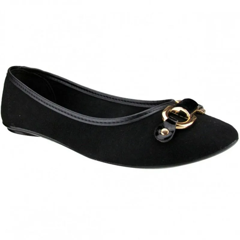 Sapatilha Moleca Fivela Feminina - Preta - 35
