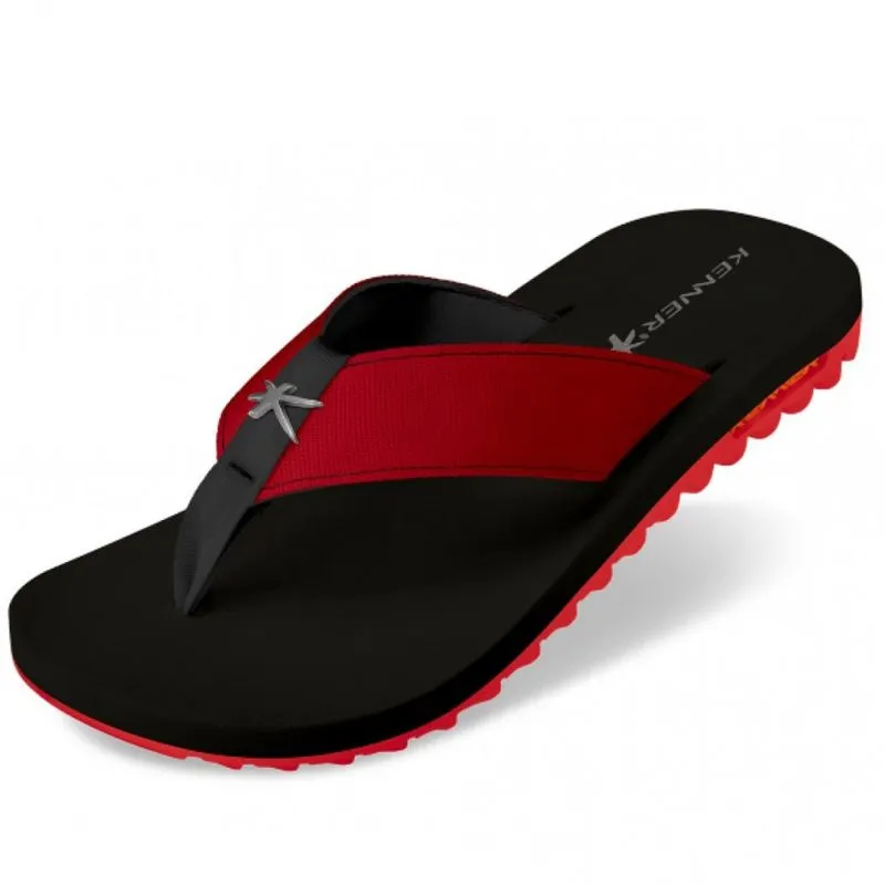 Sandália Kenner Kivah TKS Masculina - Vermelha - 40