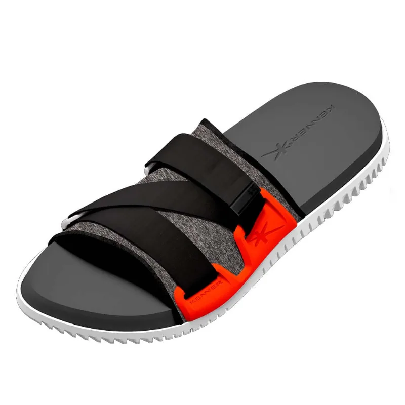 Sandália Kenner HYP3R-Z Mesh Cinza Mescla / Preta