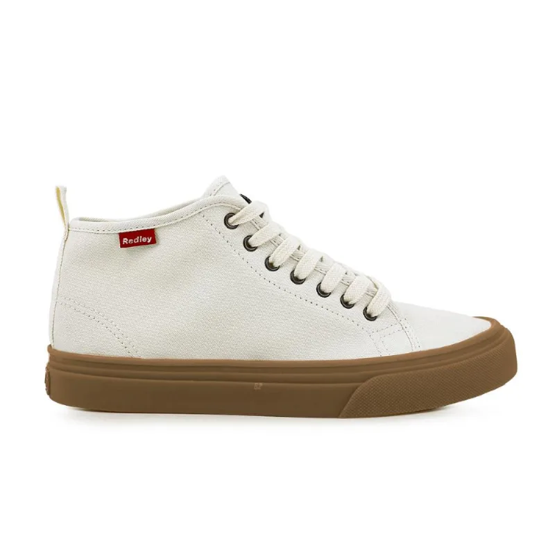 Tênis Redley Originals Cano Alto 34 / Bege / Marrom