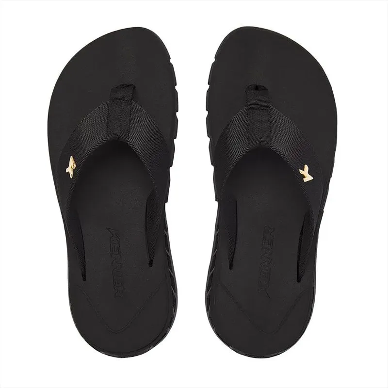 Chinelo Masculino Rakka Casual Borracha Preto PRETO/PRETO - 44