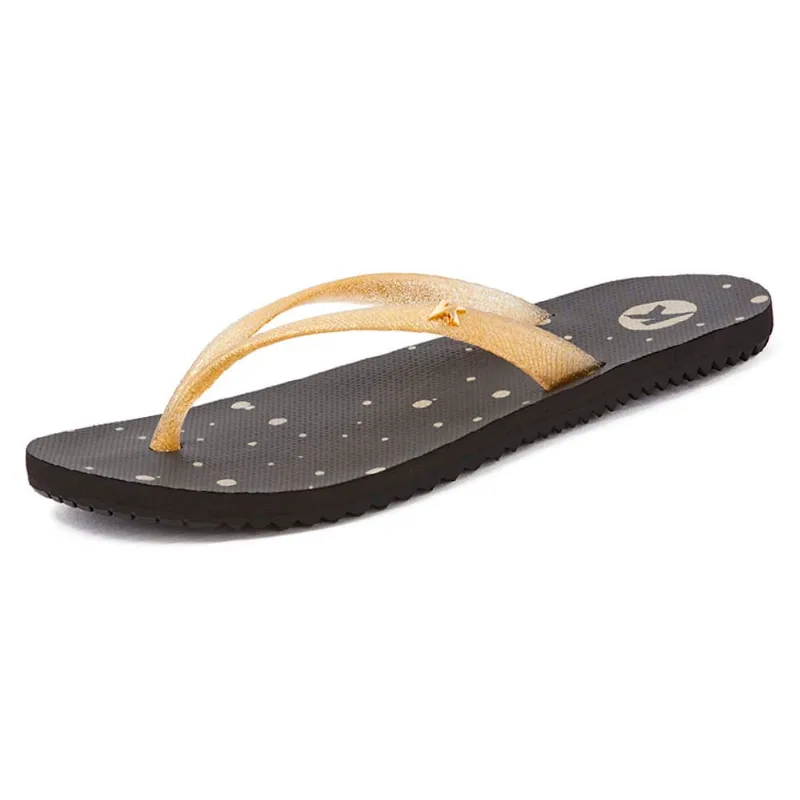 Sandália Kenner Ibiza Glam Preto/Ouro Preto 39