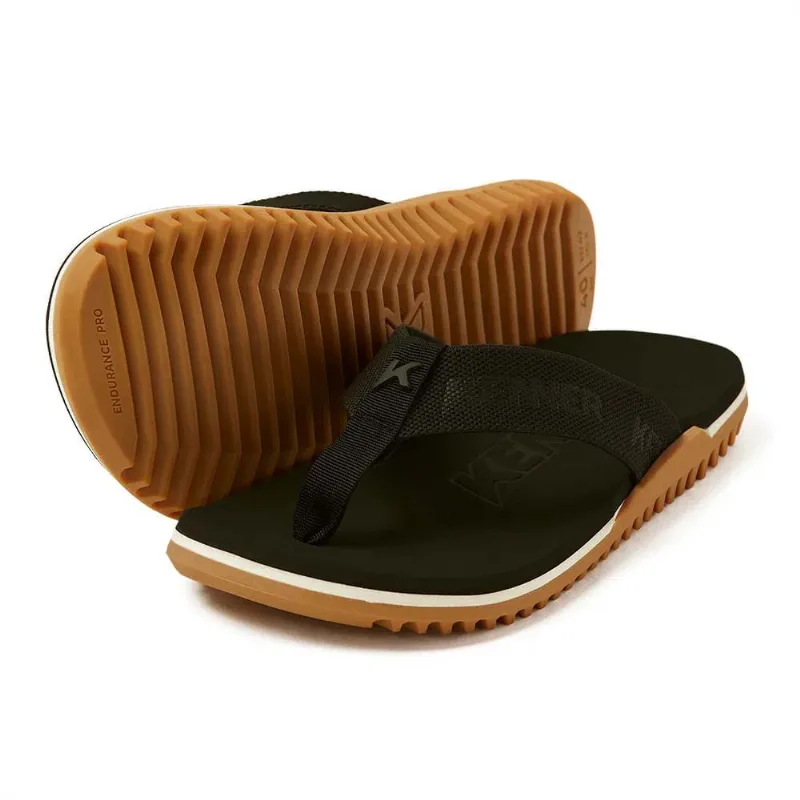 Sandália Kenner NK6 Ampass Preta / Crepe Preto