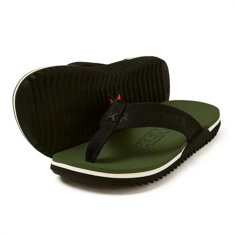 Sandália Kenner NK6 Ampass Verde / Preta