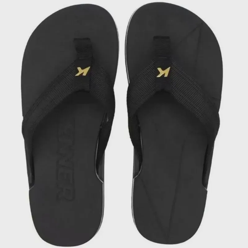 Chinelo Kenner NK6 pro Unissex Preto